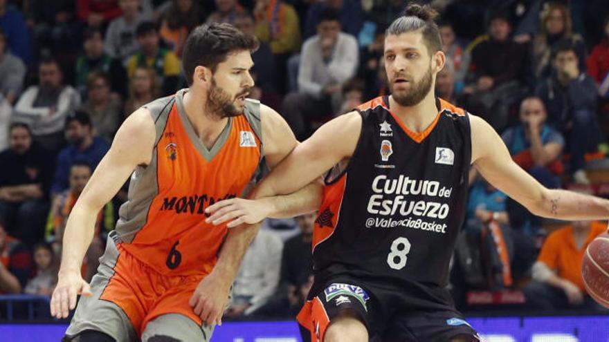 Antoine Diot, en el partido ante el Fuenlabrada.