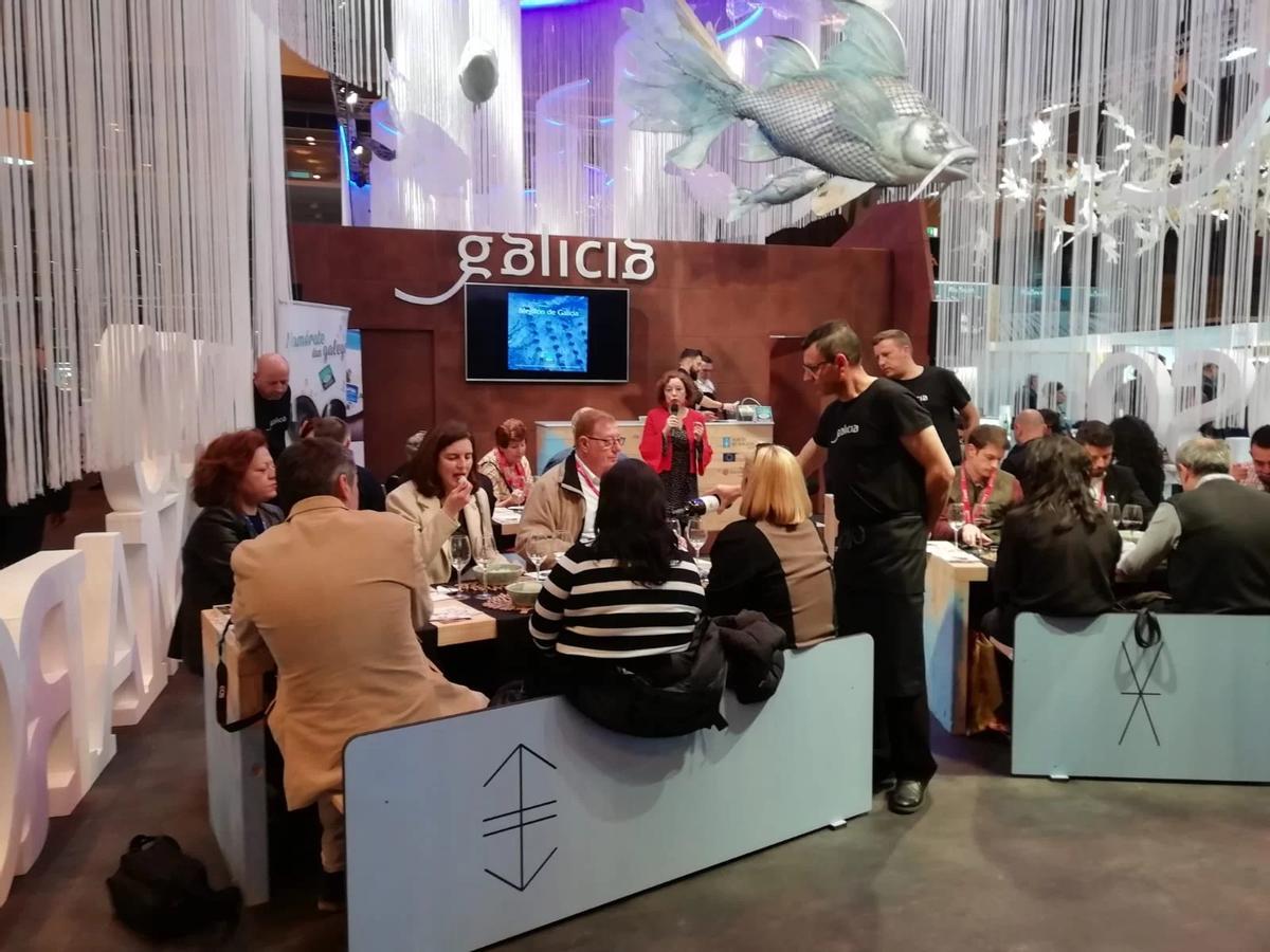 Un evento de Mexillón de Galicia en una edición anterior de Gourmets.