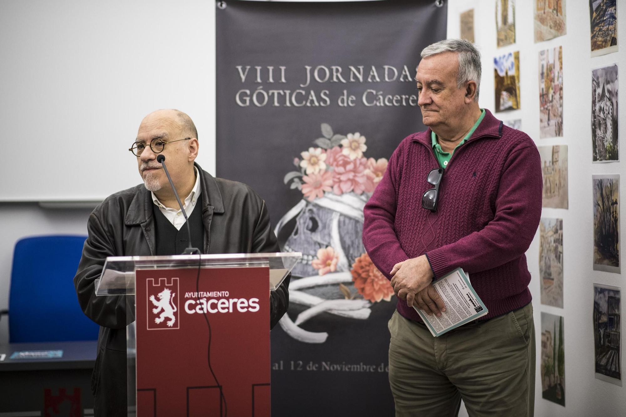 GALERÍA | Así fue la presentación de las Jornadas Góticas de Cáceres