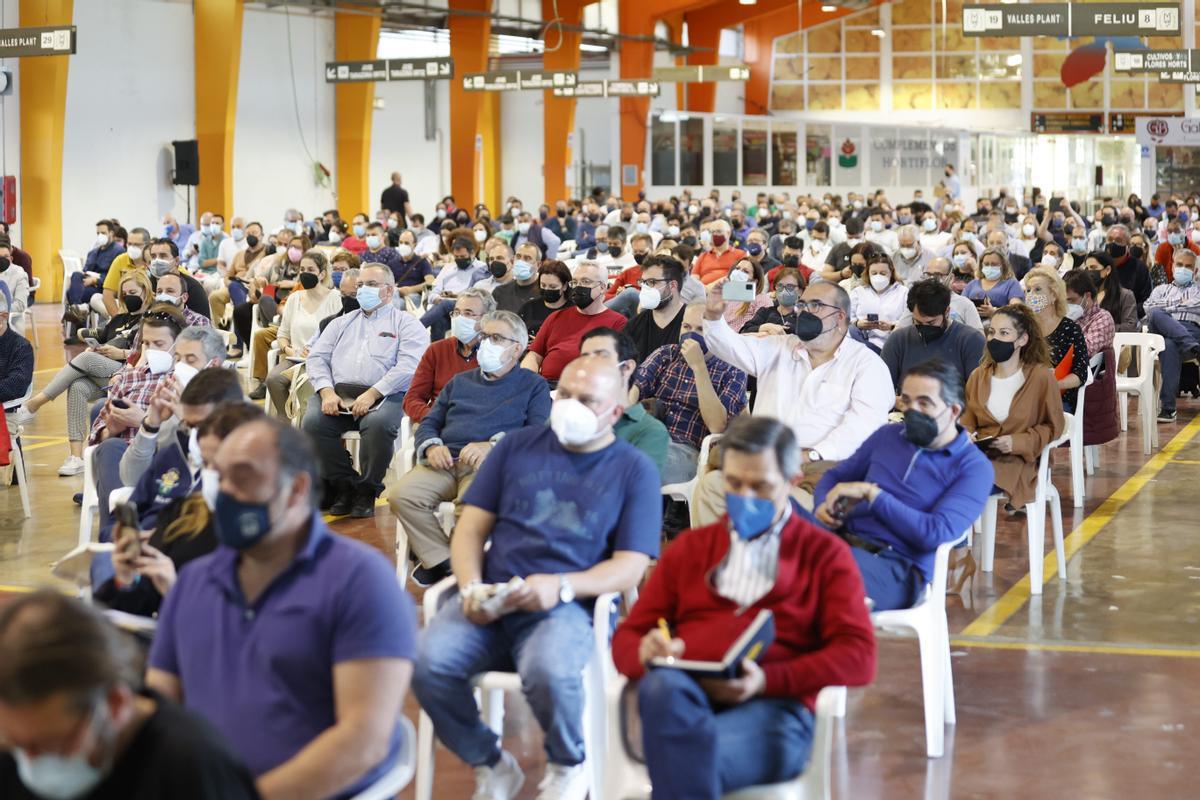 La asamblea ha tenido una asistencia espectacular