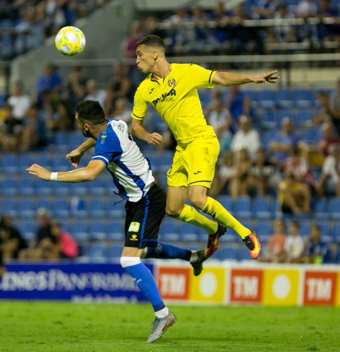 El Hércules genera dudas en su puesta de largo en el Rico Pérez al verse superado por el Villarreal B