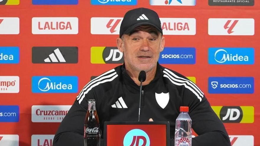 Luis García Plaza avisa antes del Sevilla-Real Madrid: "Necesitamos ir a full para conseguir la permanencia, estamos cerca, pero no está hecho"