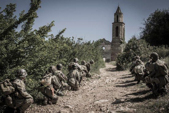 Catalunya recrea batalles de la 2a Guerra Mundial