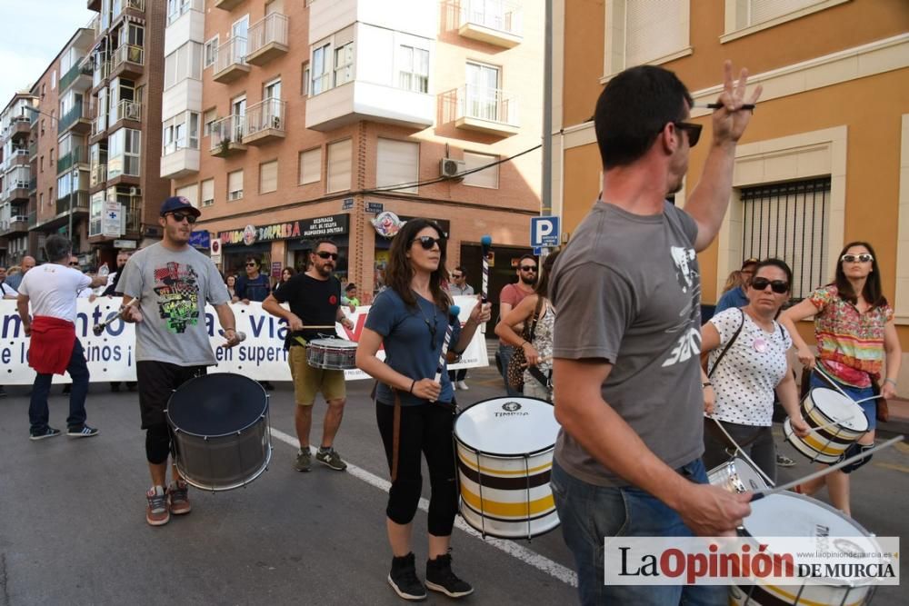 Manifestación por el Soterramiento en Murcia