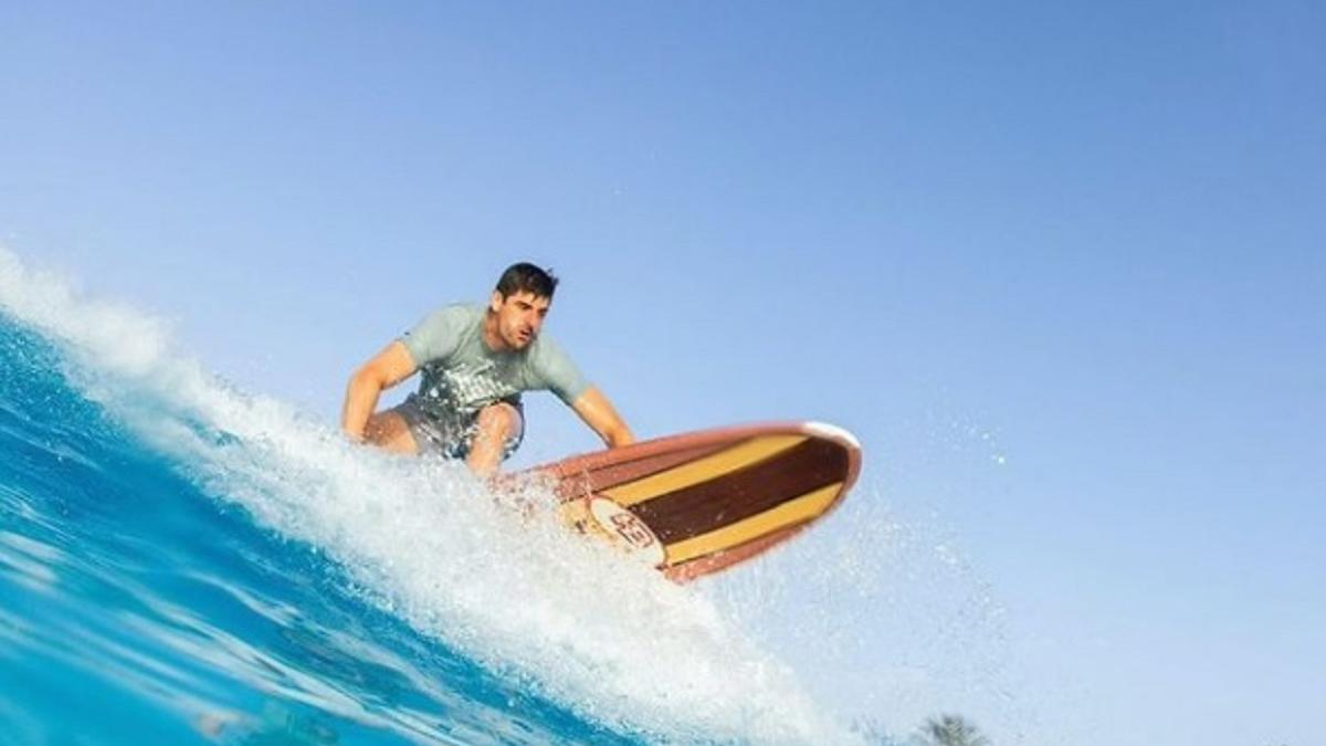 Thibaut Courtois, en Siam Park