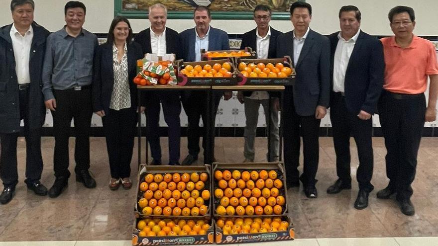China se interesa por la naranja y el caqui de Carlet