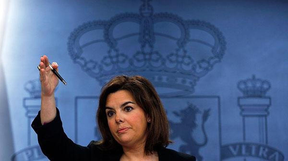 Sáenz de Santamaría: No he vist mai Rajoy saltar-se una norma.