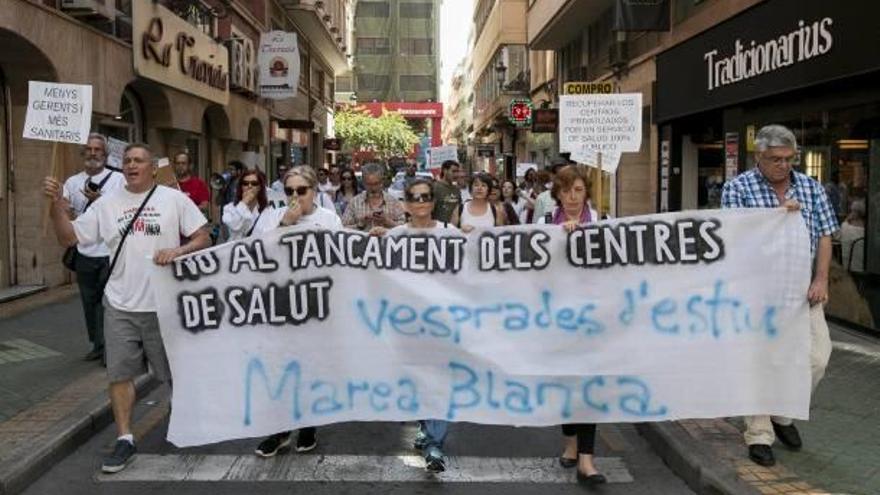 Contra el cierre de los centros de salud