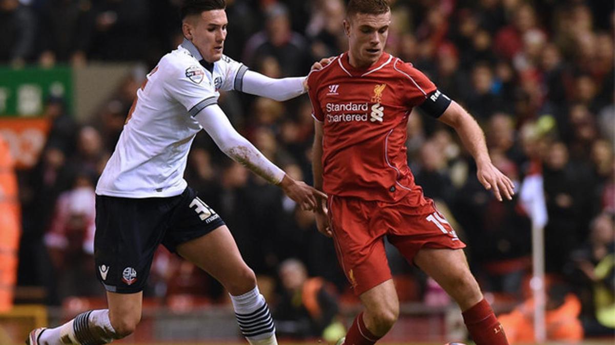 El Liverpool empata en Anfield contra el Bolton