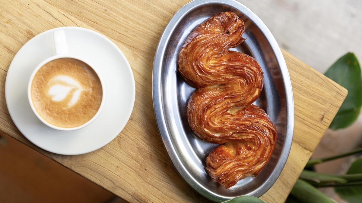 Una de las piezas de bollería de Tova Bakery.