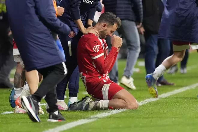 Stuani es la salvaci車n del Girona
