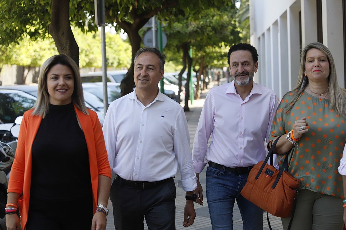 Edmundo Bal en la jornada electoral de Ciudadanos en Córdoba