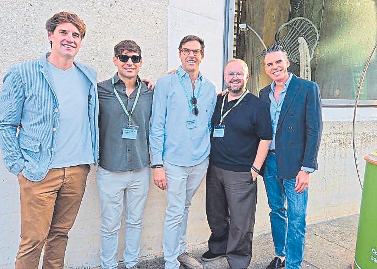 Jonás Salvador, Iago Roel, Juan García, Tommy Ferragut y Tomás Agudo.