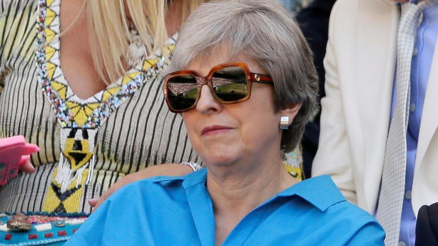 Theresa May va assistir a la final de Wimbledon.