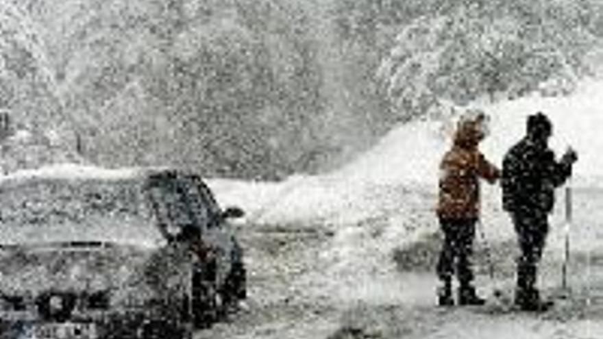 El fuerte temporalde nieve y viento se retira de España