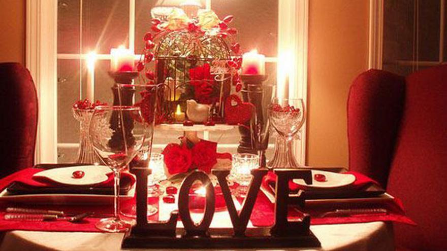 Ideas para decorar tu mesa de San Valentín