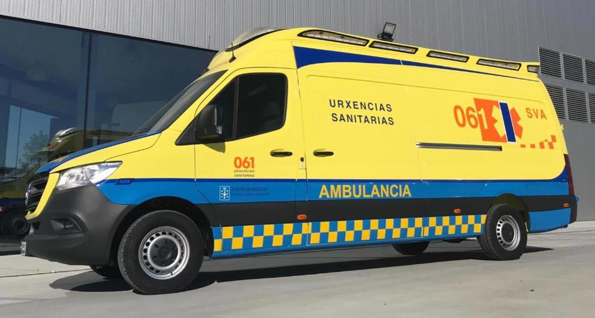 A petición do PSOE dunha ambulancia medicalizada non prosperou no Parlamento.