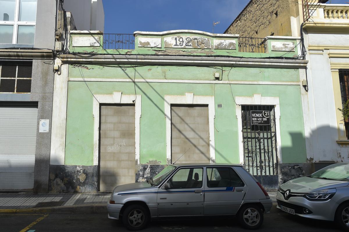 Casas abandonadas o en ruinas en la capital grancanaria