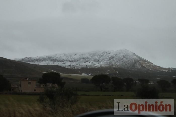 Nieve en Coy y Avilés (Lorca)