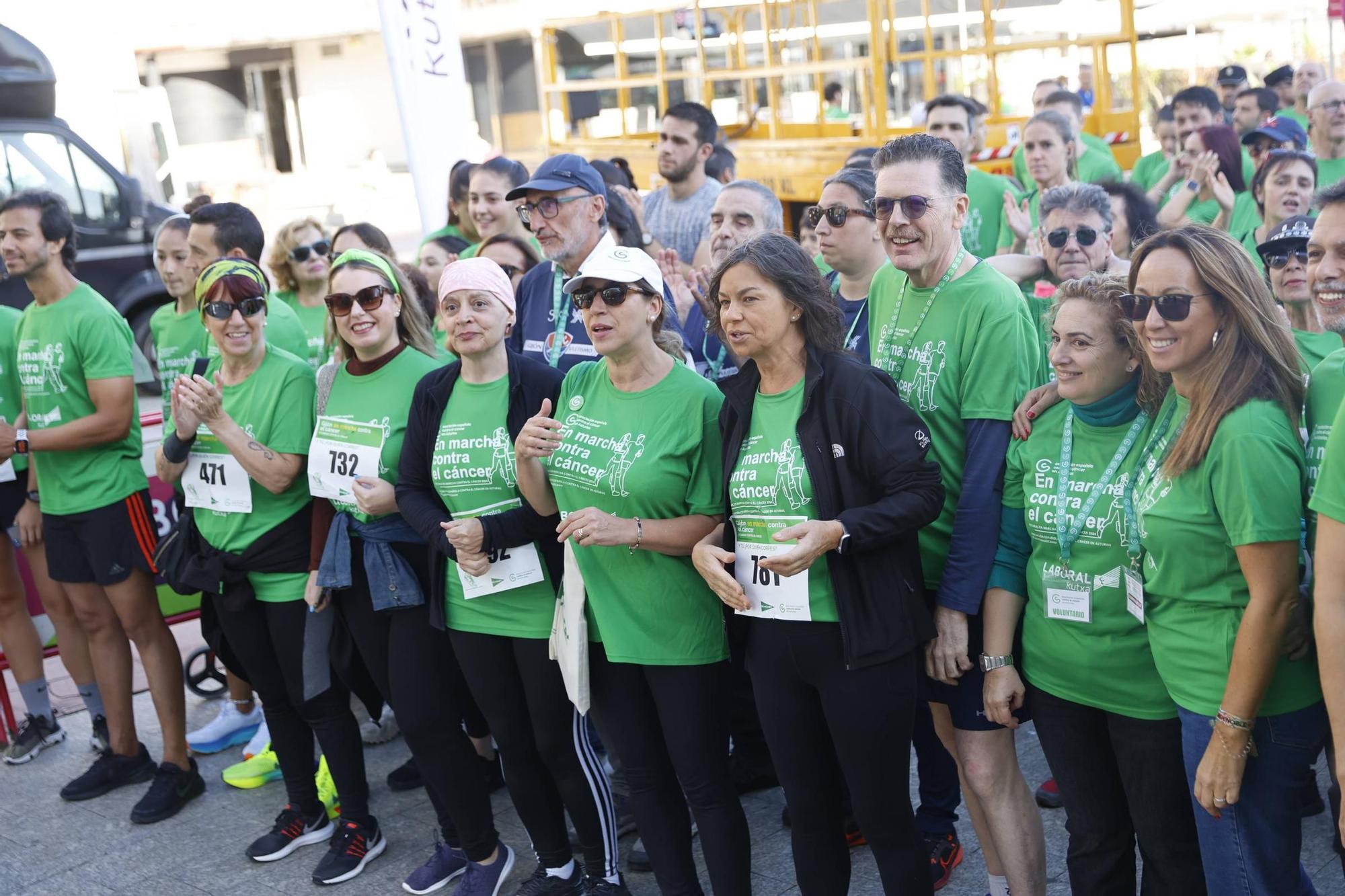 Así fue la carrera contra el cáncer en Gijón (en imágenes)