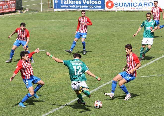El Coruxo - Sporting Gijón B, en imágenes