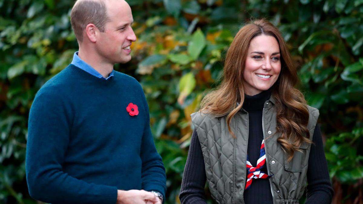 Kate Middleton y el prñincipe Guillermo