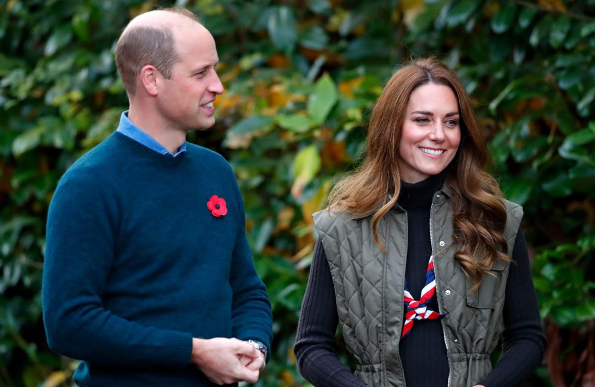 Kate Middleton y el prñincipe Guillermo