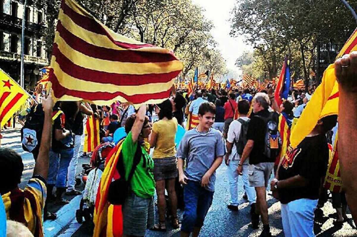 @MiquelPerales: I això no és dins la mani, sinó arribant-hi.