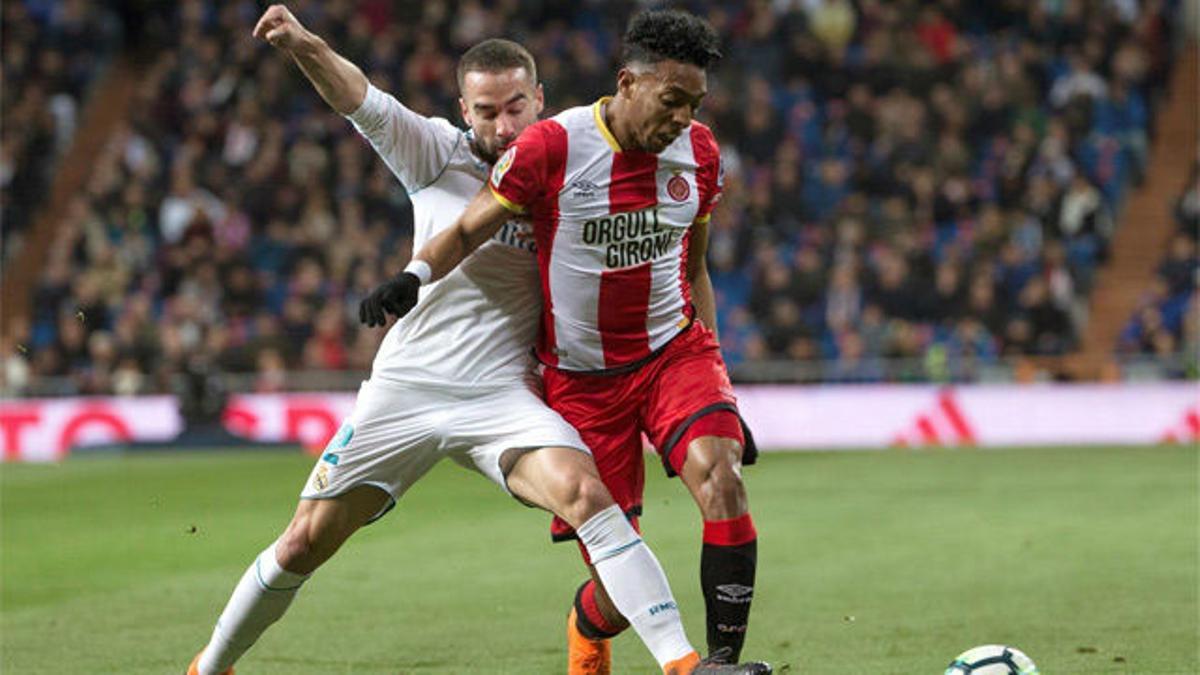 LALIGA | Real Madrid - Girona (6-3): Carvajal falló en los dos goles de Stuani