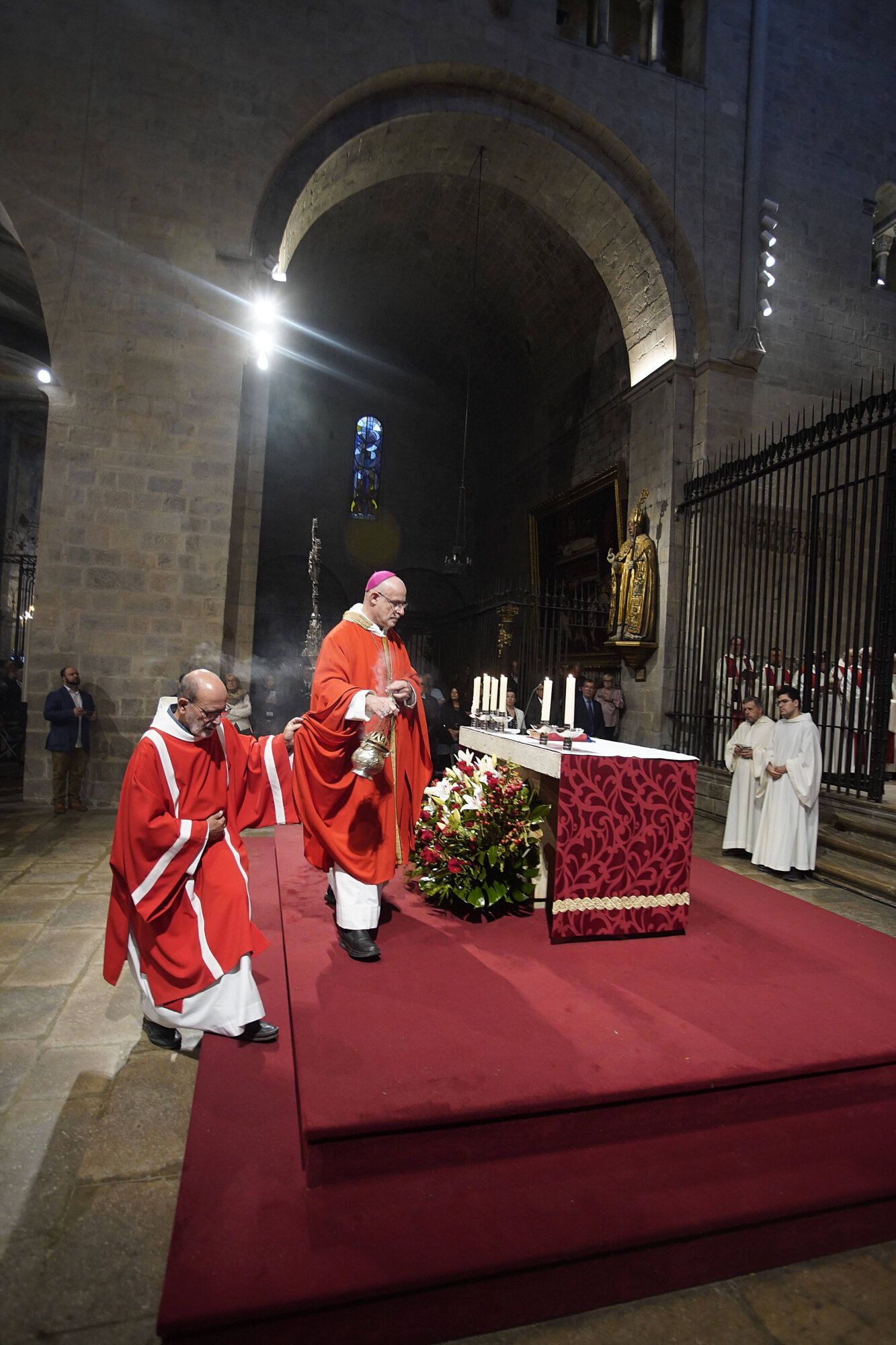 Girona Basílica de Sant Feliu missa de Sant Narcís El Bisbe de Girona evoca Sant Narcís per combatre "la guerra, la fam i la manca d'una vida digna"