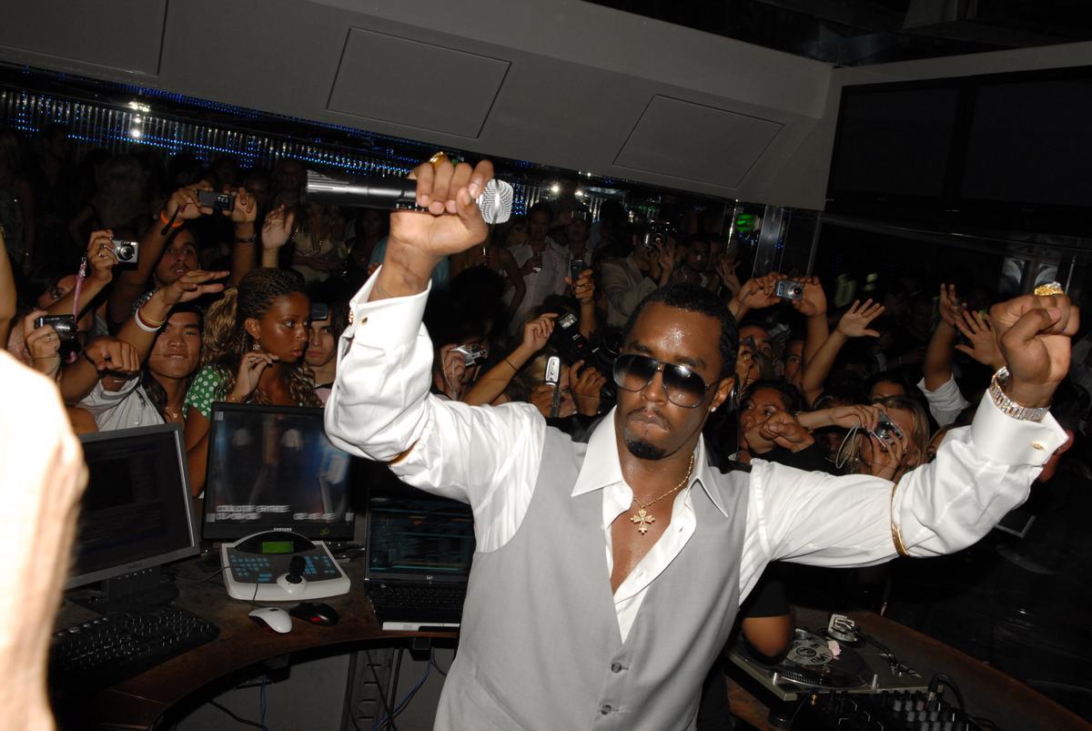 Sean 'Diddy' Combs, en una una disco en Saint Tropez (Francia), en 2006.