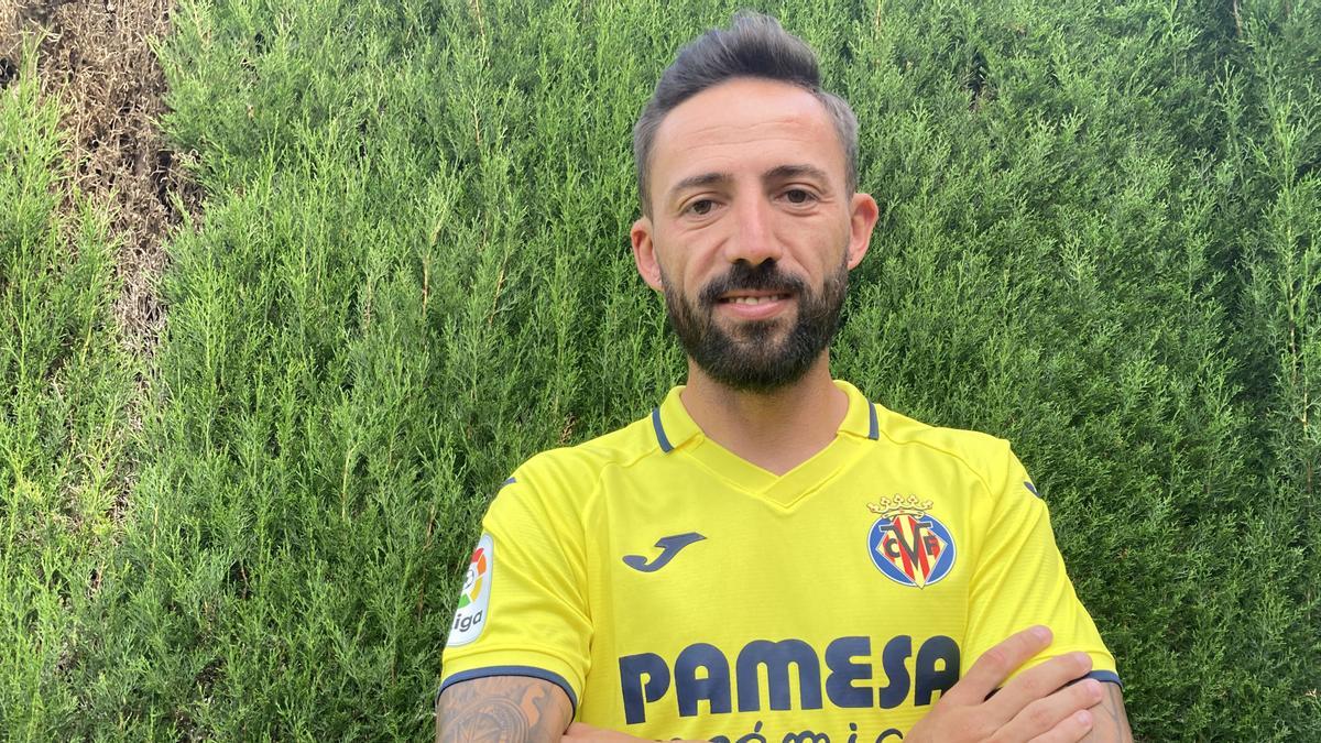 Esta es la primera imagen de José Luis Morales como jugador del Villarreal, club al que llega gratis procedente del Levante.