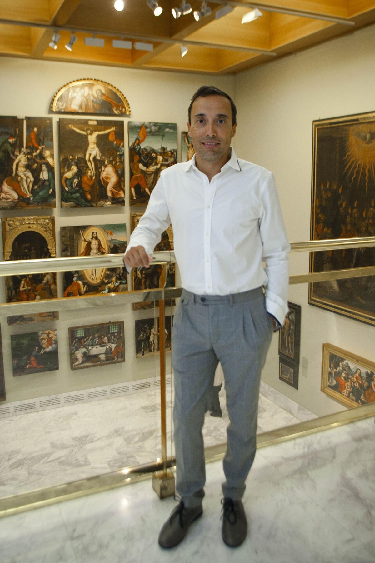 Entrevista a David Gimilio. Conservador del Museo San Pio V.. David Gimilio. Conservador del Museo San Pio V. BBAA