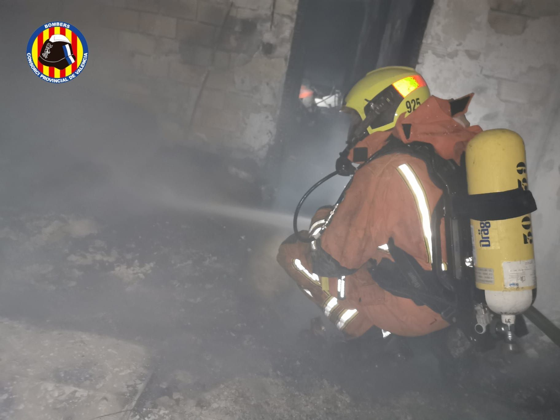 Incendio en Paiporta: el infierno en un piso