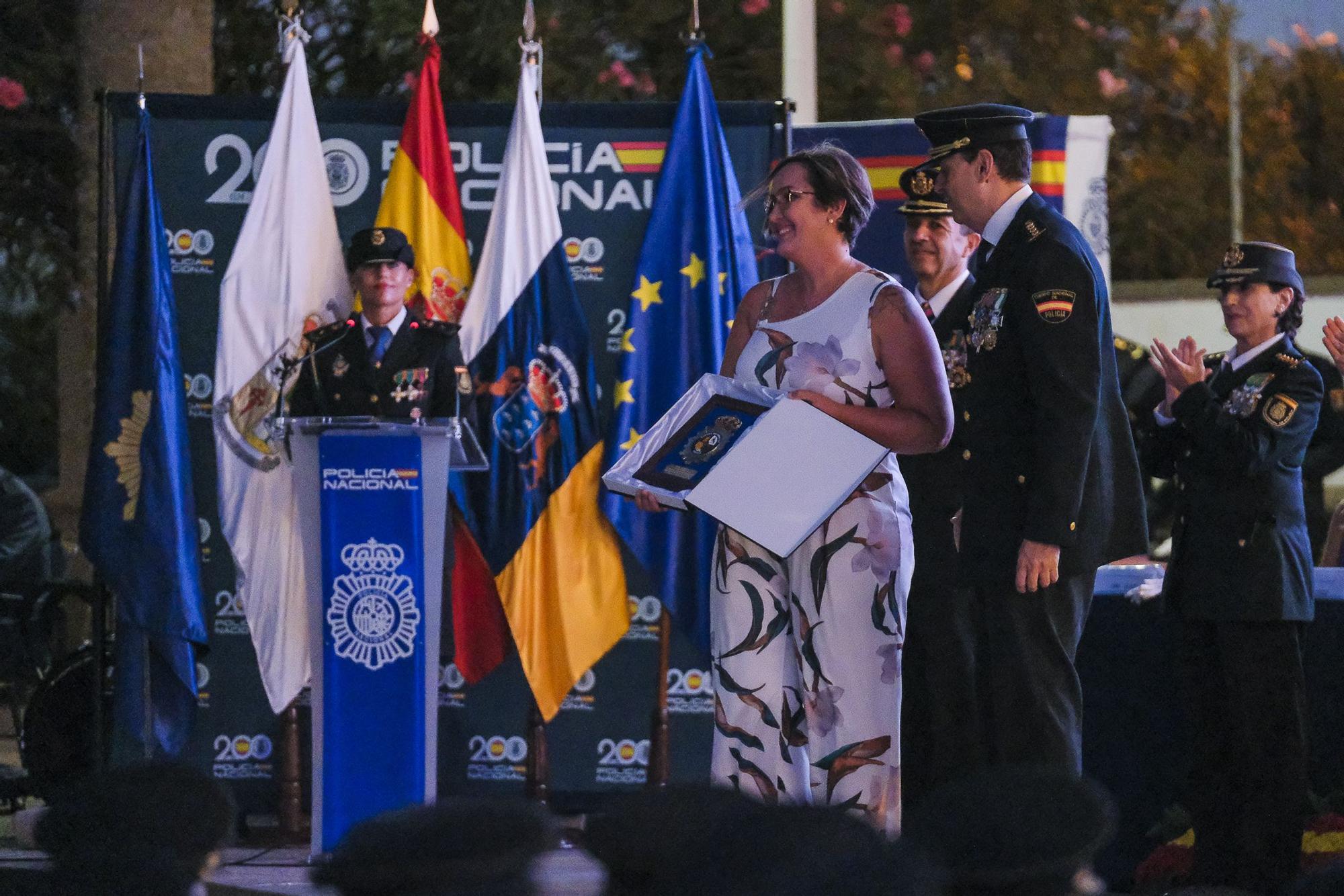 27-09-2024 SAN BARTOLOMÉ DE MASPALOMAS. Acto por el Día de la Policía Nacional, junto al Faro de Maspalomas  | 27/09/2024 | Fotógrafo: Andrés Cruz