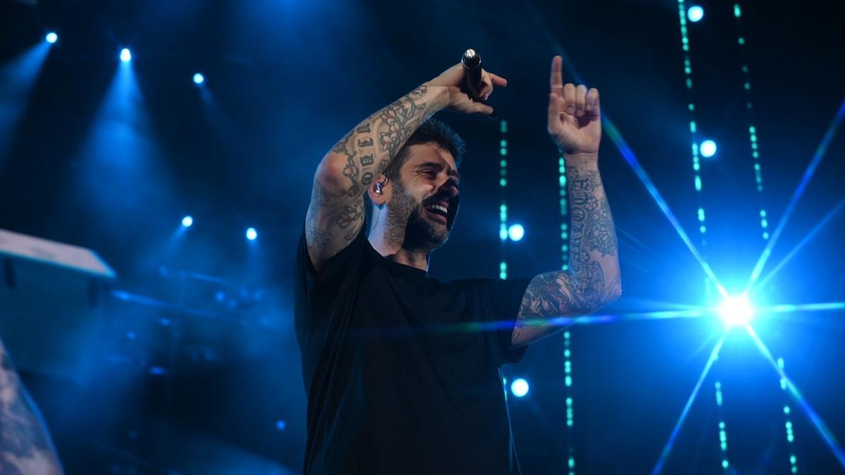 Melendi actuó este sábado en la capital de la Plana.