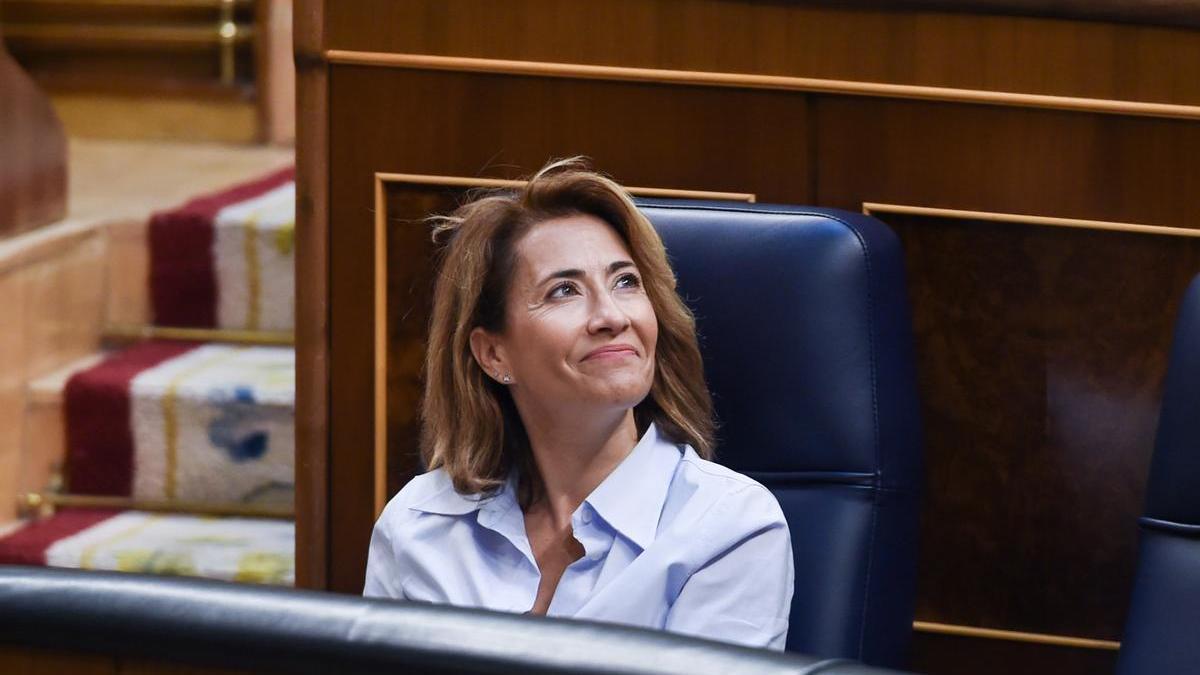 raquel Raquel Sánchez en el Congreso de los Diputados.