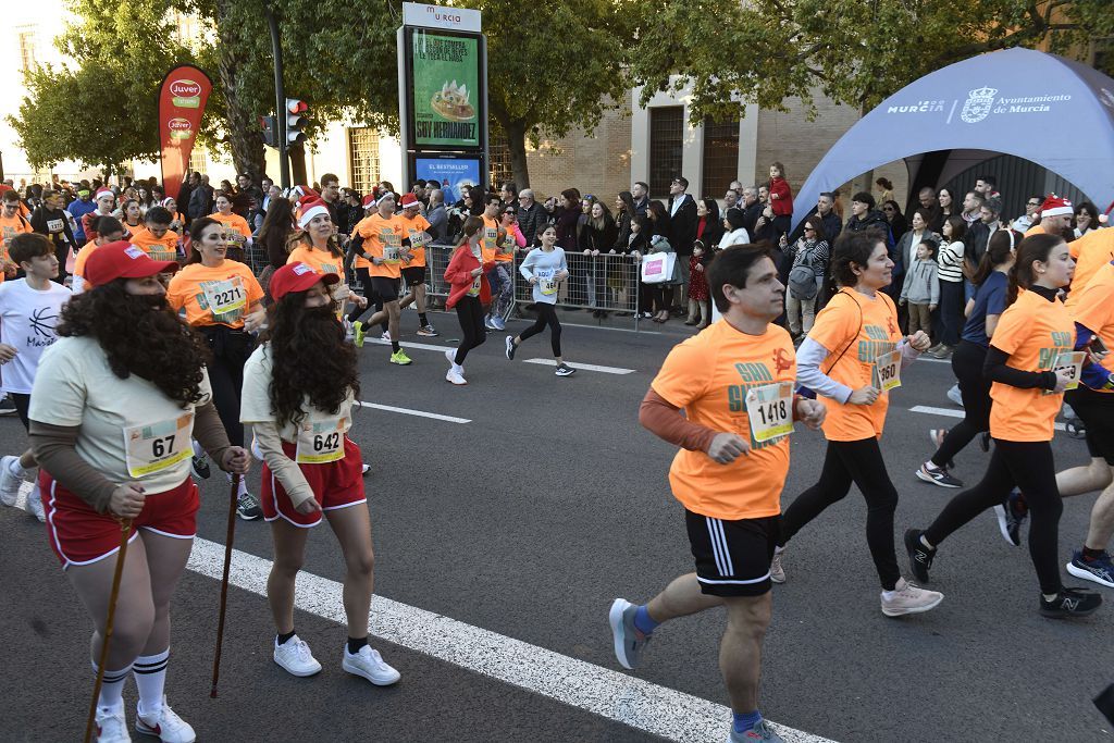La San Silvestre 2025 en Murcia, en fotografías