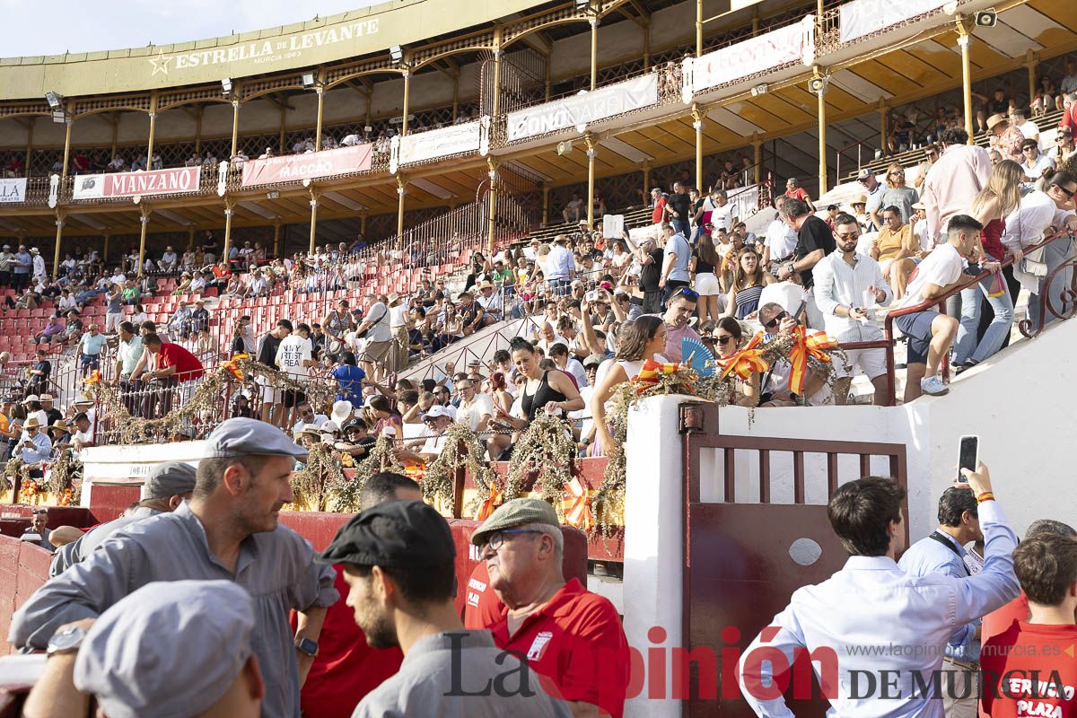 Así se vivió el quinto festejo de la Feria Taurina de Murcia en los tendidos