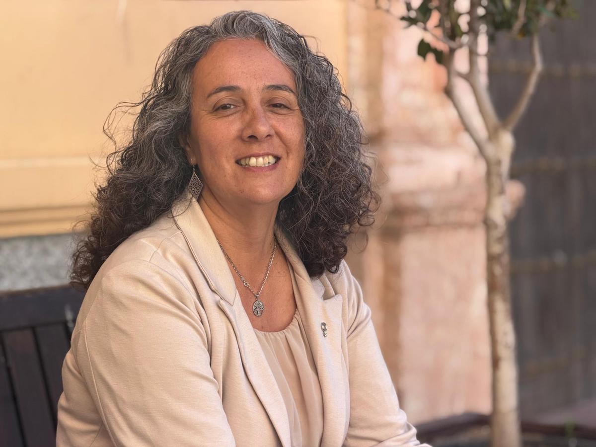 La candidata de Por Andalucía, Rosa Rodríguez.