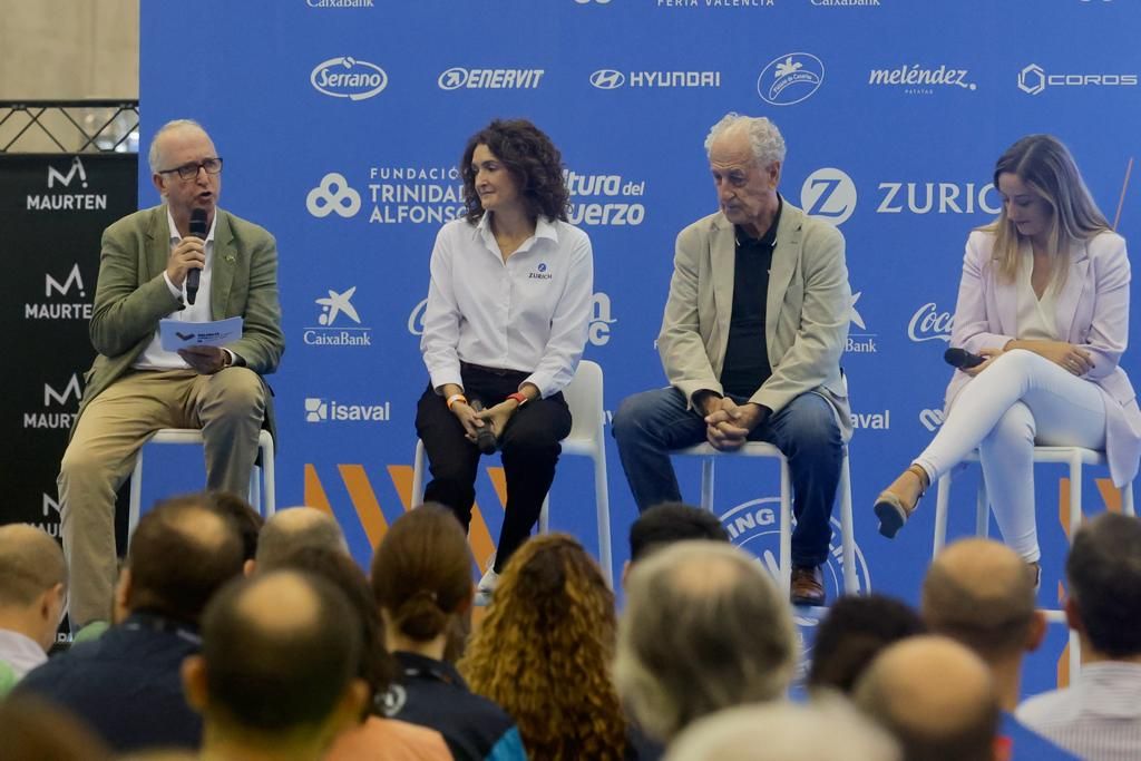 La presentación del Medio Maratón de València, en imágenes