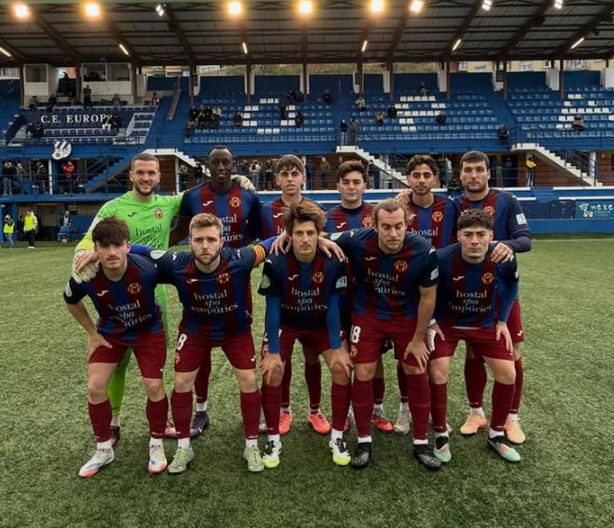 L'onze escalenc al Nou Sardenya.