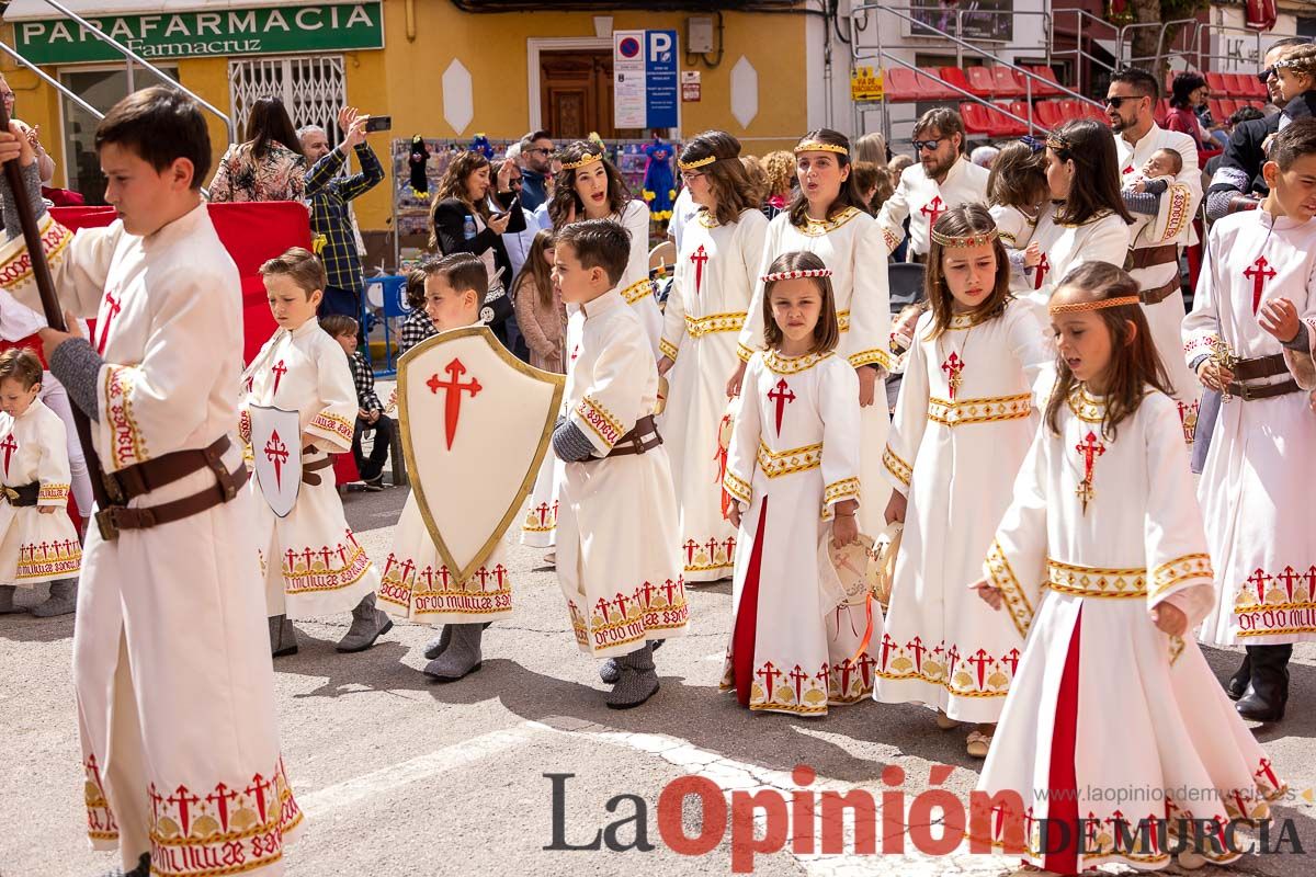 Desfile infantil en las Fiestas de Caravaca (Bando Cristiano)