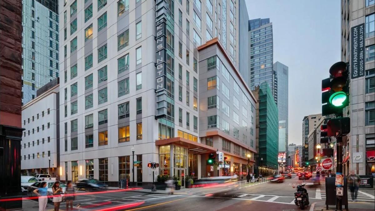 Edificio The Kensington que Amancio Ortega ha comprado en Boston.