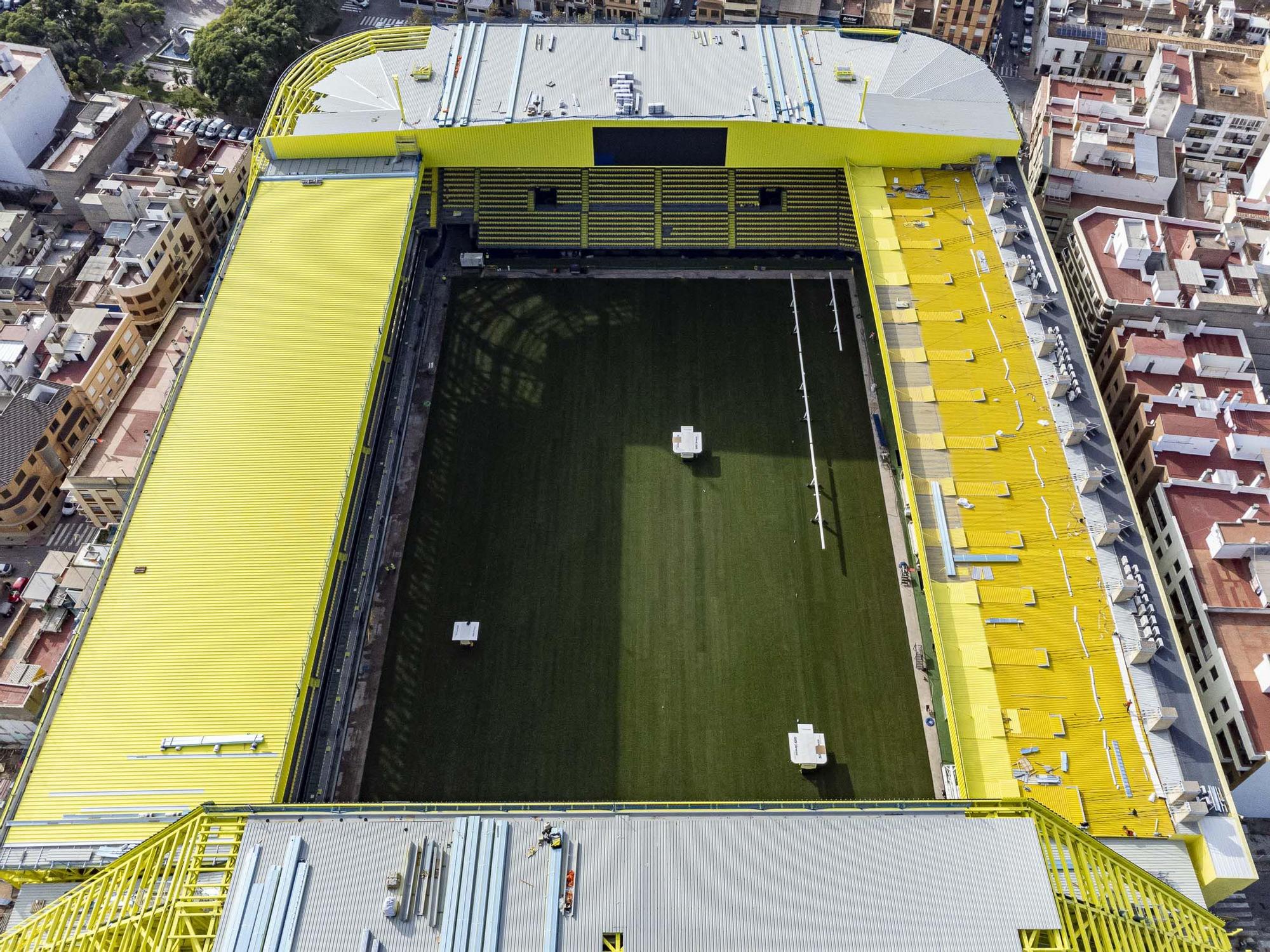 Así de espectacular ha sido la transformación del Estadio de La Cerámica