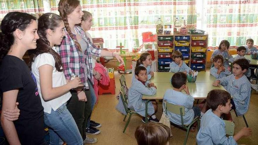 Interacción entre alumnos de ESO e Infantil para fomentar el aprendizaje de lenguas