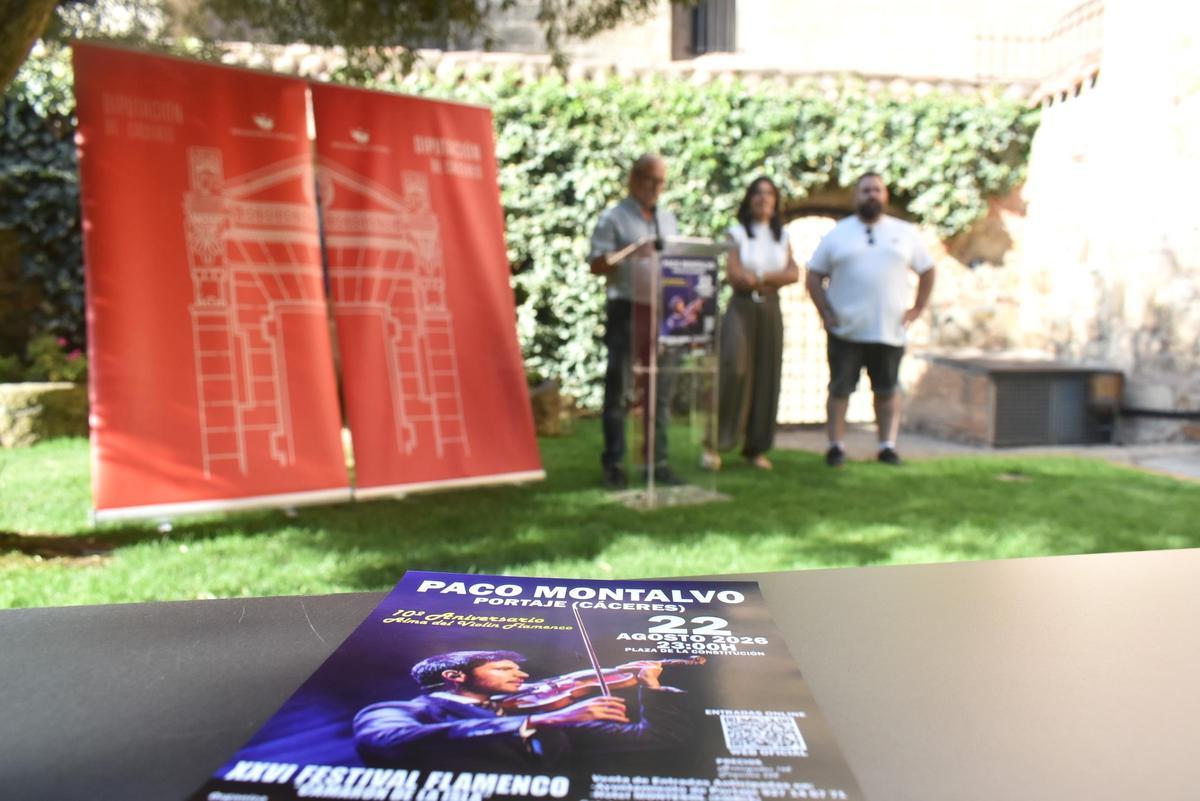 Galería | Las imágenes de la presentación del XXVI Festival de Flamenco de Portaje Galería | Las imágenes de la presentación del XXVI Festival de Flamenco de Portaje