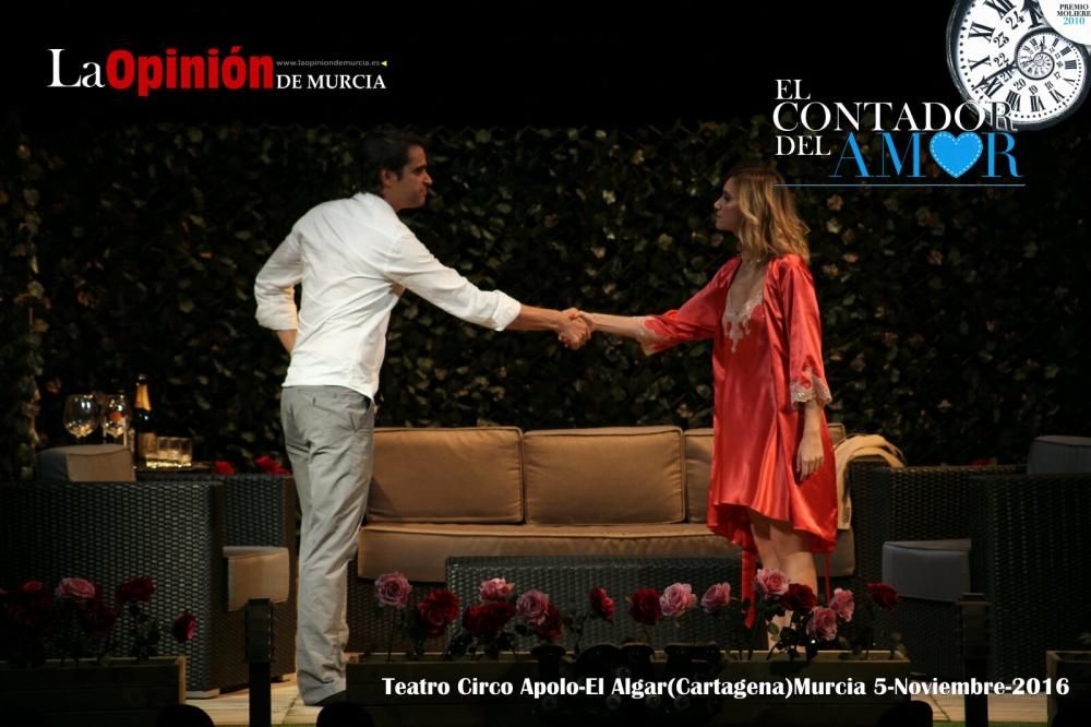 Obra de teatro "El contador del amor" en el Teatro