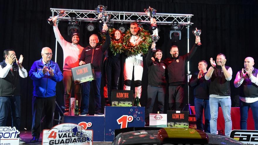Pedro David Pérez vence con autoridad en el Rally Valle del Guadiato