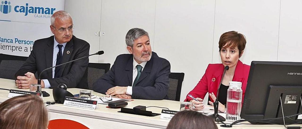 Javier Dueñas, Francisco Menargues y Vanesa Rodríguez.